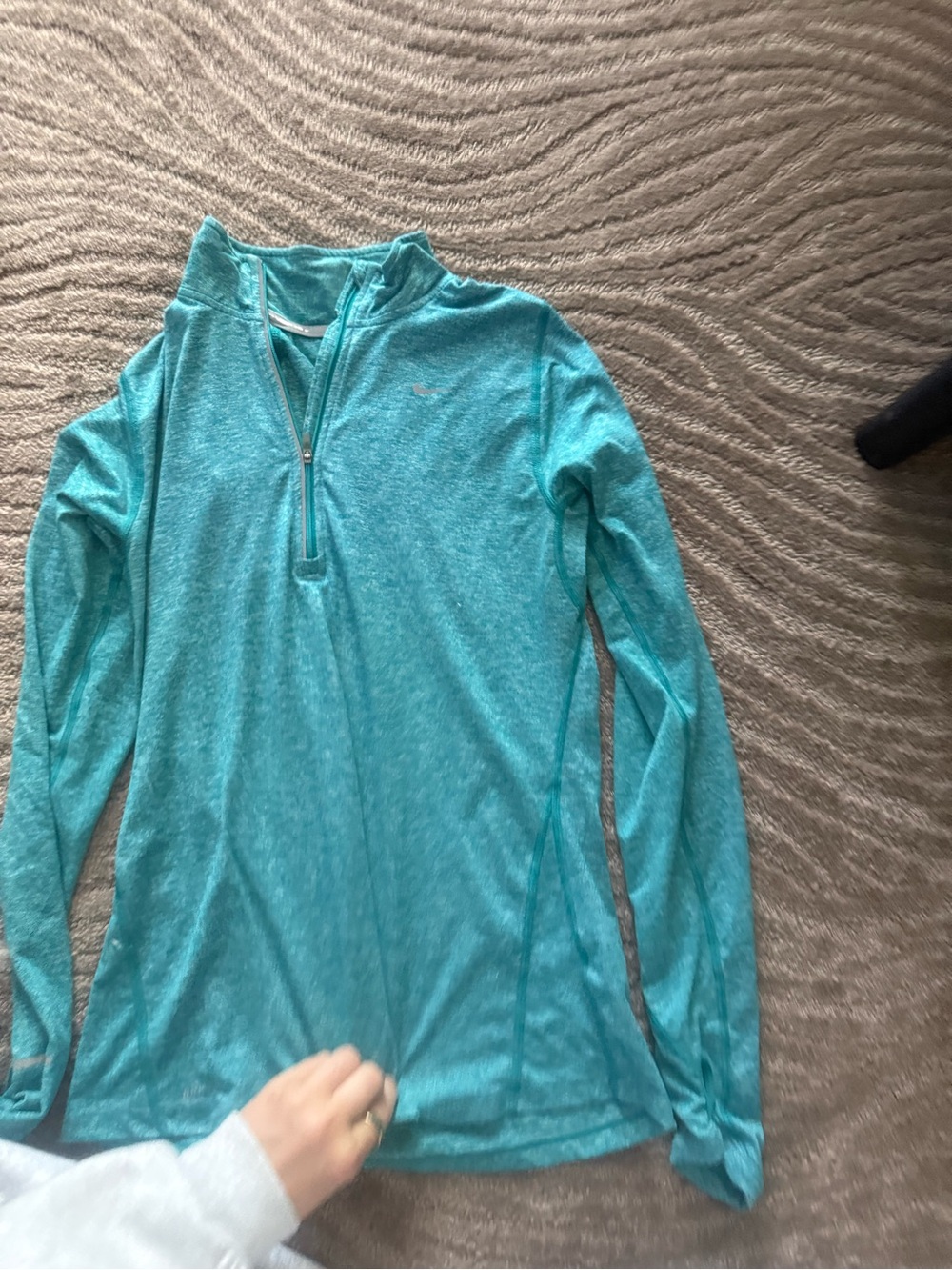 NIKE Quarter-Zip Pullover S - Picture 7 of 8
